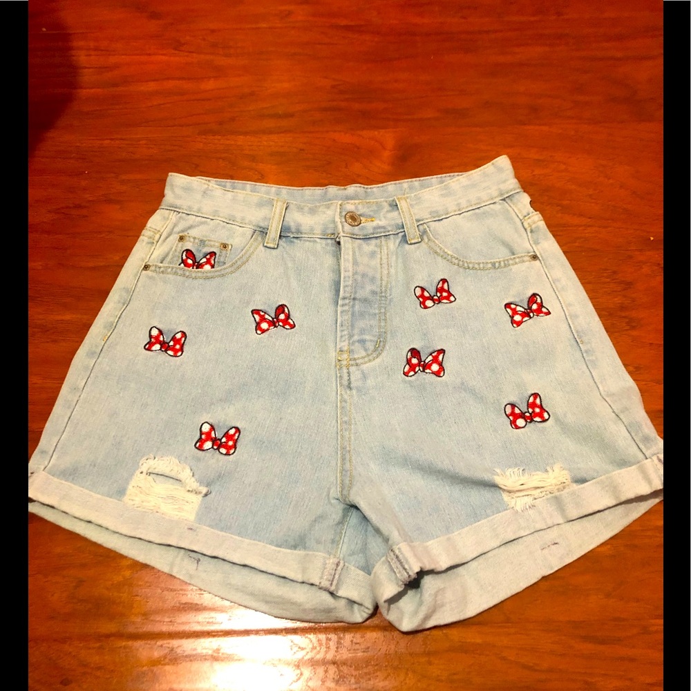 Minnie Mouse Denim Shorts